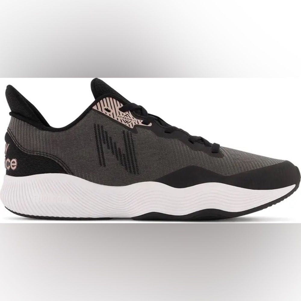 New Balance Black Fuelcell Sneaker Rose Gold Accent Size 9